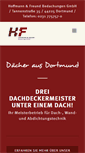 Mobile Screenshot of hoffmann-freund.de