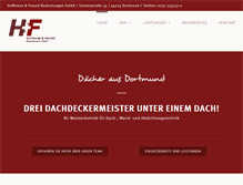 Tablet Screenshot of hoffmann-freund.de